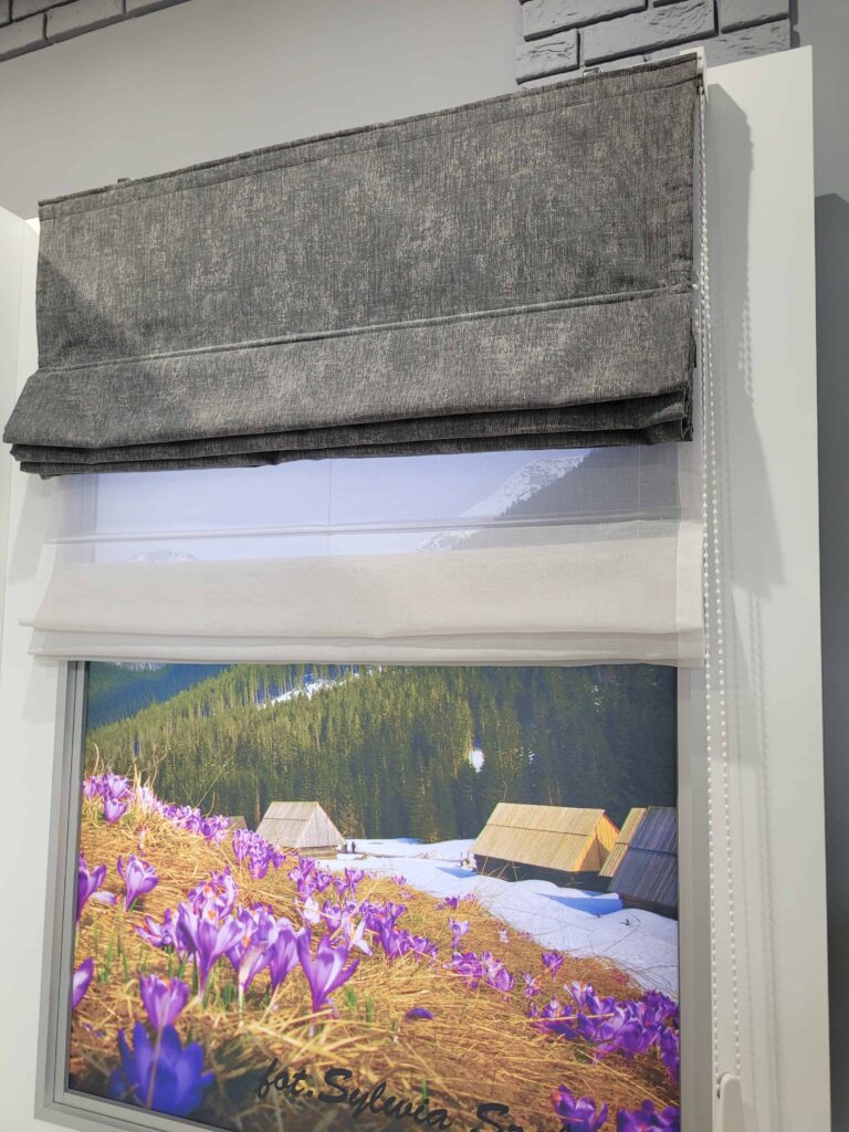 Roleta Rzymska dzień noc